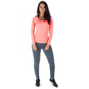 Calça Legging Oxer Recorte Mesh - Feminina - Foto 4