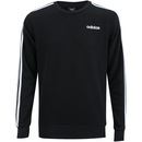 Blusão Moletinho adidas 3S Crew FT - Masculino - Foto 5