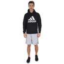 Blusão de Moletom com Capuz adidas MH Bos PO FT - Masculino - Foto 4