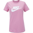 Camiseta Nike Sportswear Essential Icon Futura - Feminina - Foto 1