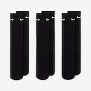 Kit de Meias Cano Alto Nike Everyday Cushioned Crew com 3 Pares - Adulto - Foto 3
