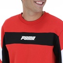 Blusão de Moletom Puma Rebel Crew FL - Masculino - Foto 4