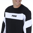Blusão de Moletom Puma Rebel Crew FL - Masculino - Foto 4