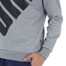 Blusão de Moletom Puma Big Logo Crew - Masculino - Foto 4