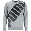 Blusão de Moletom Puma Big Logo Crew - Masculino - Foto 6