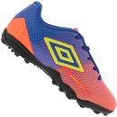 Chuteira Society Umbro Speed Sonic TF - Infantil - Foto 1