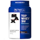 Whey Protein Max Titanium Chocolate 3W Máxima Performance - 900g - Foto 1