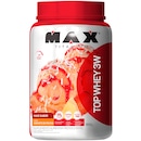 Whey Protein Max Titanium Sorvete de Frutas Top 3W Mais Sabor - 900g - Foto 1