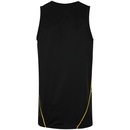 Camiseta Regata New Era Golden State Warriors Piping V Cut - Masculina - Foto 2