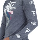 Camiseta Manga Longa Estampada 22245 - Masculina - Foto 4