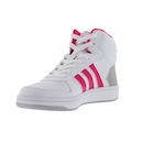 Tênis Cano Alto adidas Hoops 2.0 K - Infantil - Foto 4