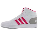 Tênis Cano Alto adidas Hoops 2.0 K - Infantil - Foto 5