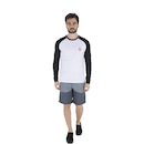 Camiseta Manga Longa HD Raglan Minimal - Masculina - Foto 4