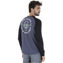 Camiseta Manga Longa HD Raglan Minimal - Masculina - Foto 3
