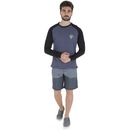 Camiseta Manga Longa HD Raglan Minimal - Masculina - Foto 4