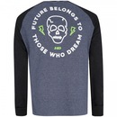 Camiseta Manga Longa HD Raglan Minimal - Masculina - Foto 6