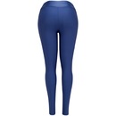 Calça Legging Oxer Goufre Recortes - Feminina - Foto 4