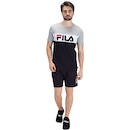Camiseta Fila Letter Colors - Masculina - Foto 4