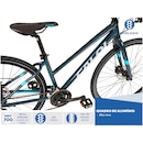 Bicicleta Caloi City Tour Sport - Aro 700 - Freio a Disco Mecânico - 21 Marchas - Feminina - Foto 2