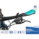 Bicicleta Caloi City Tour Sport - Aro 700 - Freio a Disco Mecânico - 21 Marchas - Feminina - Foto 3