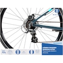 Bicicleta Caloi City Tour Sport - Aro 700 - Freio a Disco Mecânico - 21 Marchas - Feminina - Foto 6