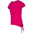 Camiseta Liga da Justiça Laço Mulher-Maravilha Feminina - Infantil - Foto 4