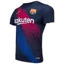Camisa Pré-Jogo Barcelona 19/20 Nike - Masculina - Foto 3
