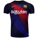 Camisa Pré-Jogo Barcelona 19/20 Nike - Masculina - Foto 1