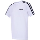 Camiseta adidas YB E 3S - Infantil - Foto 3