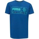 Camiseta Puma Alpha Graphic Tee - Infantil - Foto 1