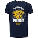 Camiseta Puma Alpha Graphic Tee - Infantil - Foto 1