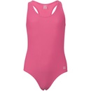 Maiô para Natação Oxer com Proteção Solar Campeão Medley e Touca Girl - Infantil - Foto 2