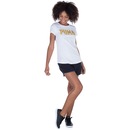 Camiseta Puma Athletics Tee - Feminina - Foto 4