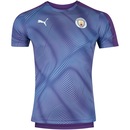 Camisa Pré-Jogo Manchester City 19/20 Puma - Masculina - Foto 1