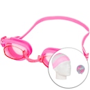 Kit de Natação Speedo Swim com Óculos + Touca + Protetor de Ouvido - Adulto - Foto 1