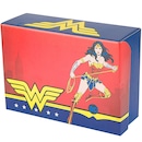 Chuteira Futsal Liga da Justiça Mulher-Maravilha Rosto IC - Infantil - Foto 11