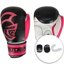 Kit de Boxe Pretorian: Bandagem + Protetor Bucal + Luvas de Boxe Start - 10 OZ - Adulto - Foto 1