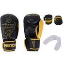 Kit de Boxe Pretorian: Bandagem + Protetor Bucal + Luvas de Boxe Core - 12 OZ - Adulto - Foto 1
