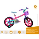 Bicicleta Caloi Barbie - Aro 16 - Freios Cantilever - Feminina - Infantil - Foto 8