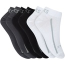 Kit de Meias Sapatilha Asics No Show com 6 Pares - 39 a 43 - Adulto - Foto 1