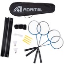 Kit de Badminton Adams Titanium 80 Contender - 4 Raquetes, 2 Petecas, 1 Rede e 1 Raqueteira - Foto 1