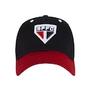 Boné Aba Curva do São Paulo New Era 3930 Basic - Fechado - Adulto - Foto 2