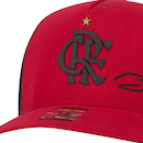 Boné Aba Curva do Flamengo Zico Supercap CRF Silk - Snapback - Trucker - Adulto - Foto 4