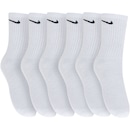 Kit de Meias Cano Alto Nike Everyday Cushioned Crew com 6 Pares - 39 a 43 - Adulto - Foto 3