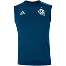 Camiseta Regata de Treino do Flamengo 2020 adidas - Masculina - Foto 1