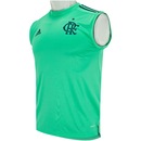 Camiseta Regata de Treino do Flamengo 2020 adidas - Masculina - Foto 3