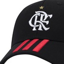 Boné Aba Curva do Flamengo I 2020 adidas - Strapback - Adulto - Foto 4