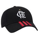 Boné Aba Curva do Flamengo I 2020 adidas - Strapback - Adulto - Foto 5