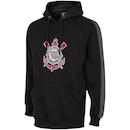 Blusão de Moletom com Capuz do Corinthians Embroidery - Masculino - Foto 3