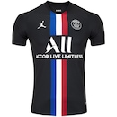 Camisa Jordan X PSG IV 19/20 Nike - Masculina - Foto 1